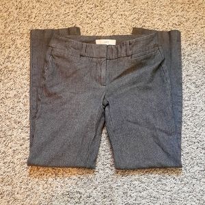 Ann Taylor Loft B&W Herringbone Kate Dress Pant